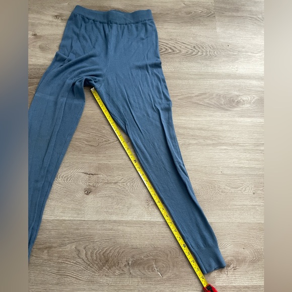 Meo Meli Womens Set Size One Size Blue Top and Leggings Two Piece Set - Picture 9 of 12